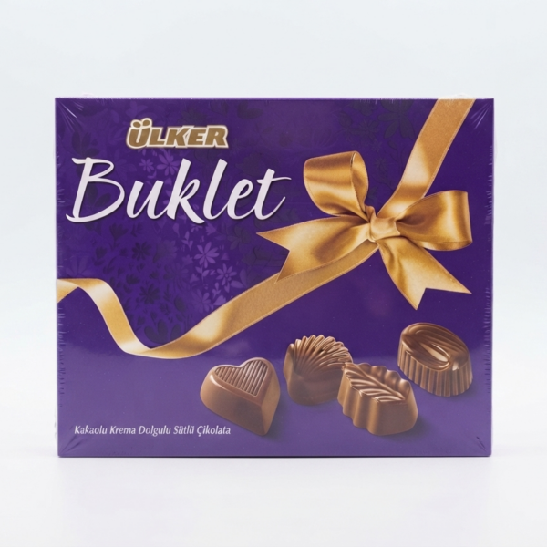 Ülker Buklet Kakaolu Kremalı Sütlü Çikolata (208 Gr.)